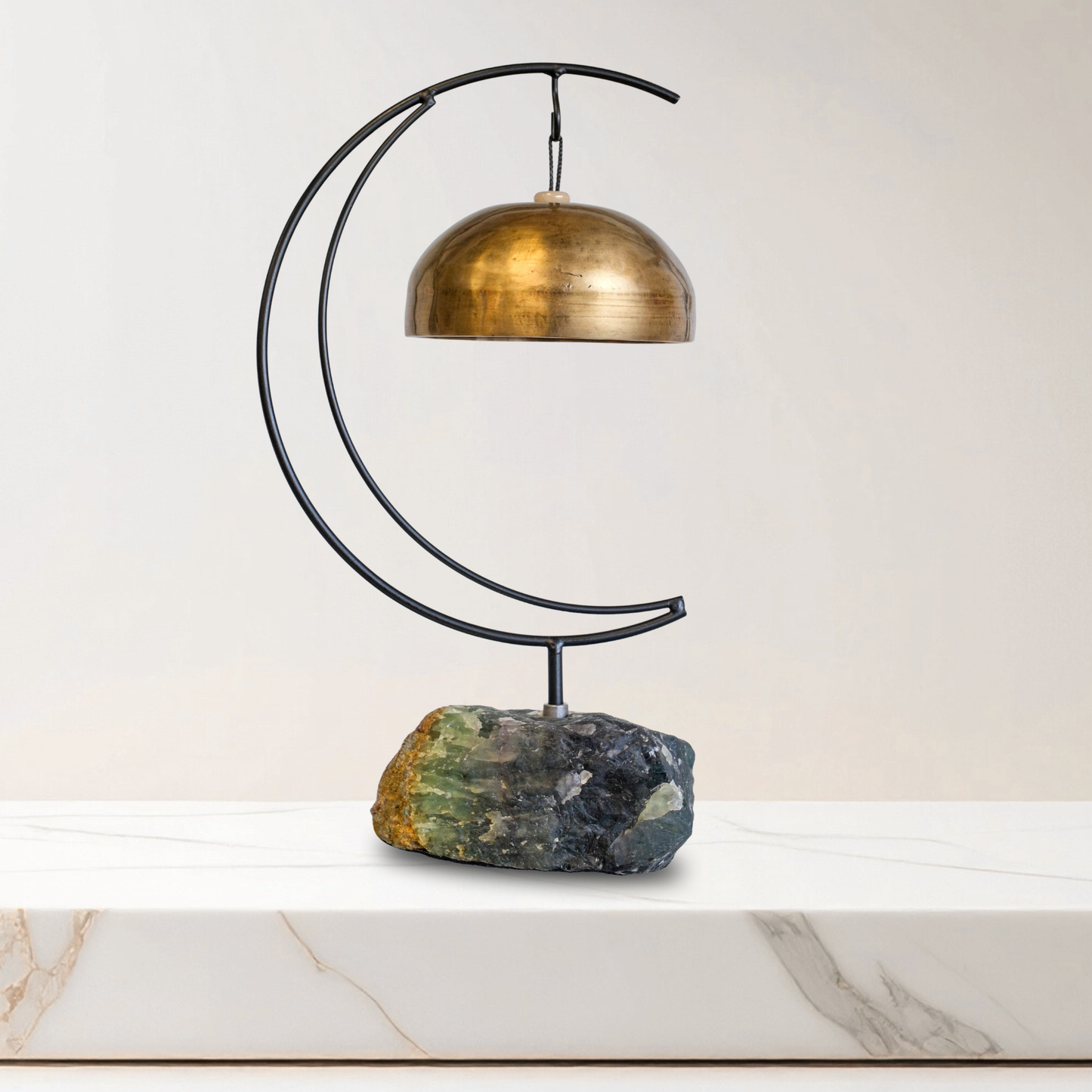 Hanging Bowls with Crystal