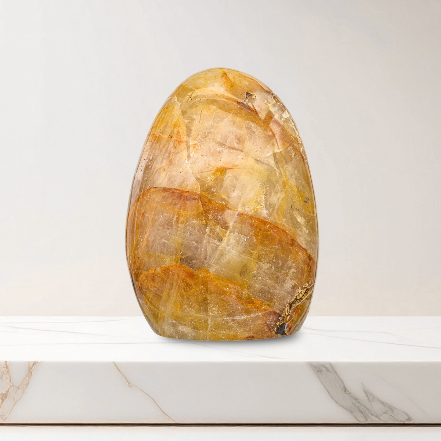 Yellow Hematoid Quartz Freeform