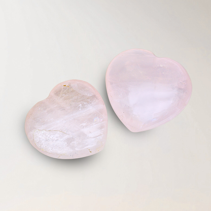 Rose Quartz Heart